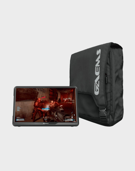 GAEMS M155 15.5" HD LED Performance Gaming Monitor with Backpack for PS4, Xbox one