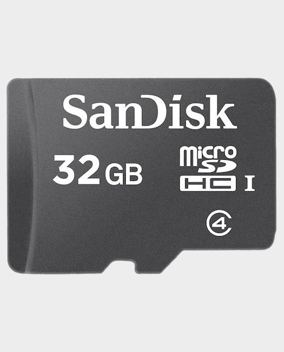 Sandisk 32GB MicroSD Memory Card in Qatar