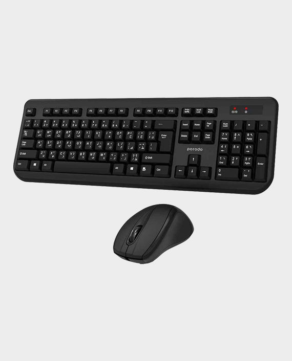Porodo Wireless Combo Keyboard with Mouse in Qatar