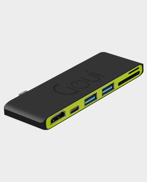Goui Hubi TYPE C to USB3.0 HDMI+USB-C+ SD + TF Slot IN qATAR