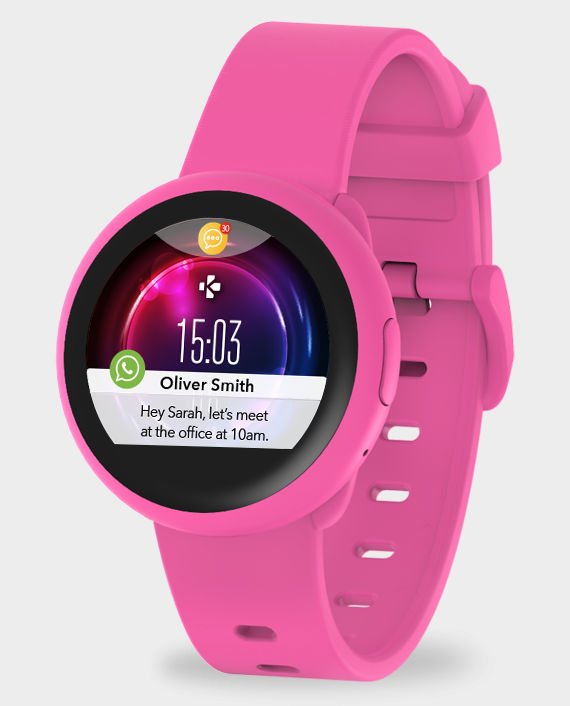 MYKRONOZ ZeRound3 Lite Smartwatch Pink in Qatar
