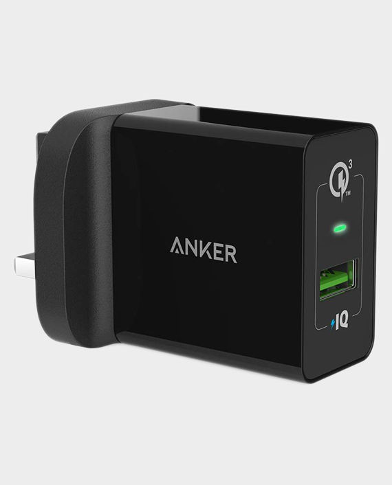 Anker PowerPort+ 1 Quick Charge 3.0 Charger With Micro USB Cable in Qatar