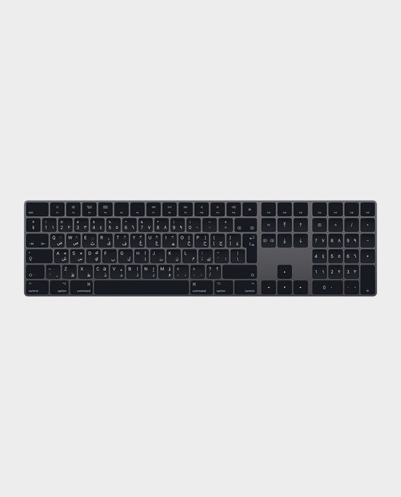 Apple Magic Keyboard with Numeric Keypad Arabic Space Gray in Qatar