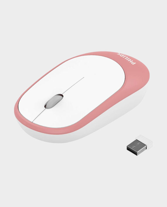 Philips M7314 Wireless Mouse Pink in Qatar
