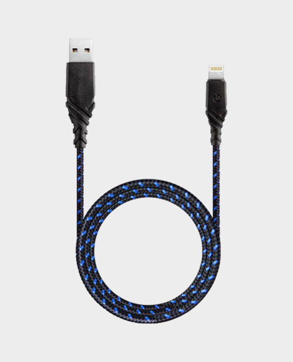 Energea DuraGlitz Charge and Sync Tough Lightning MFI Cable 1.5m in Qatar