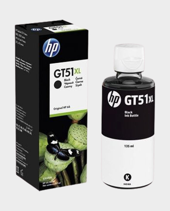 HP X4E40AE GT51XL 135 ml Original Ink Bottle Black in Qatar