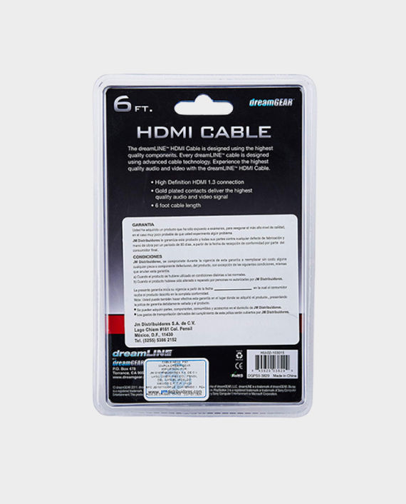I Sound DGPS3-3829 6ft High Speed HDMI Cable