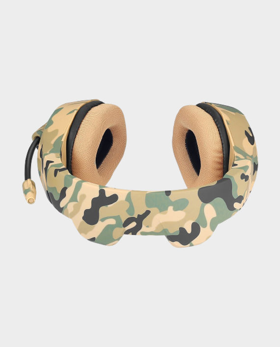 Onikuma K1-B Professional Gaming Headset Camouflage Yellow