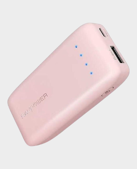 RAVPower Ace Series 6700mah Power Bank with Ismart Technology Pink in Qatar