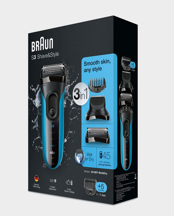 Braun Series 3 310 Electric Shaver Wet & Dry Electric Razor for Men