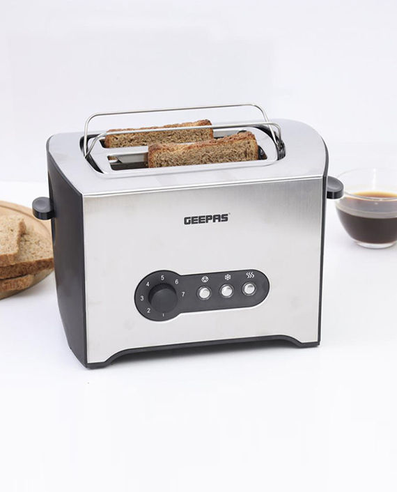 Geepas GBT6152 2 Slice Bread Toaster