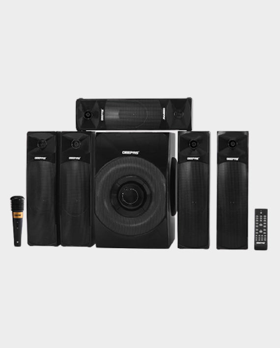 Geepas GMS8577 5.1 Channel Multimedia Speaker with Bluetooth