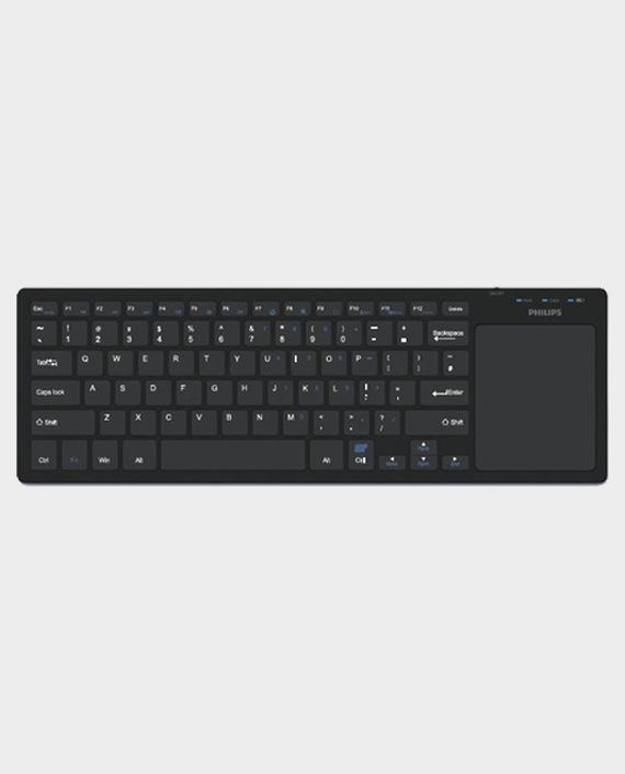 Philips K405 Wireless keyboard with Touchpad Black in Qatar