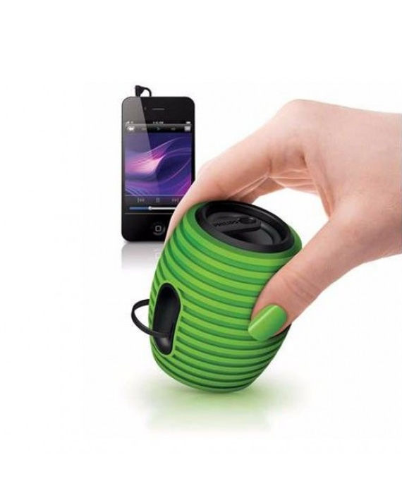 Philips SBA3010GRN 0 SoundShooter Portable Speaker