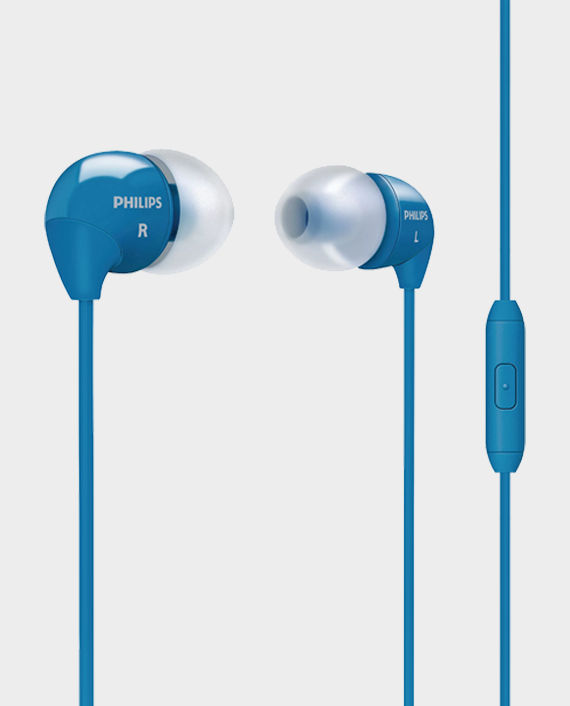 Philips SHE3595BL In Ear Headset with Mic Blue in Qatar