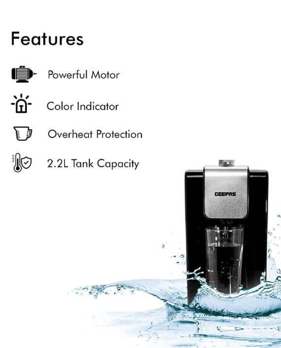 Geepas GWD17015UK 2.2L Instant Hot Water Dispenser