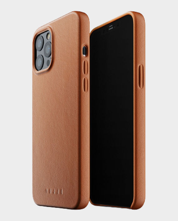 Buy Mujjo iPhone 12 Pro Max Full Leather Case Tan in Qatar