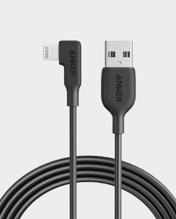 Anker USB-A to 90 Degree Lightning Cable 3Ft/0.9M in Qatar