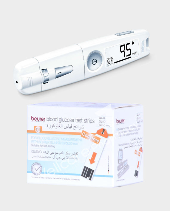 Beurer GL 50 Sugar Monitor + GL 50 Test Strip in Qatar