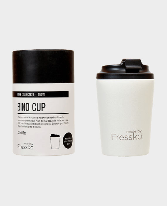 Fressko Cafe Collection Cup 227ml Snow Bino