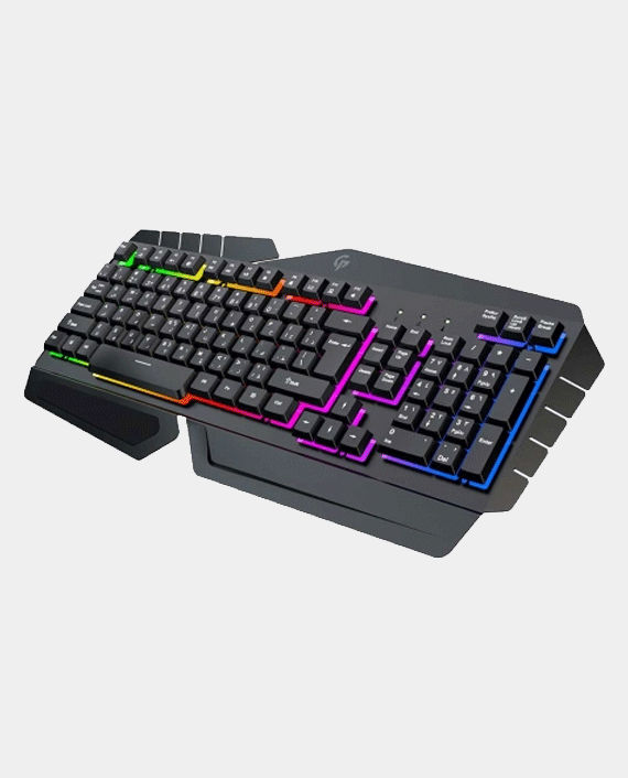 Porodo Metal Frame Gaming Keyboard (EN/AR)