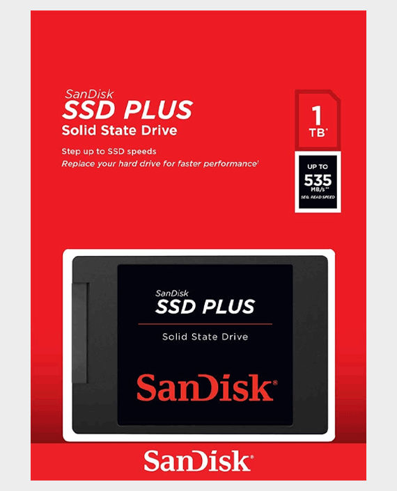 SanDisk Internal SSD Plus Solid State Drive 1TB