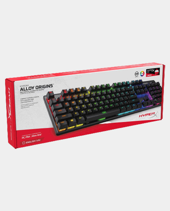 HyperX Alloy Origins Mechanical Gaming Keyboard Red Switch