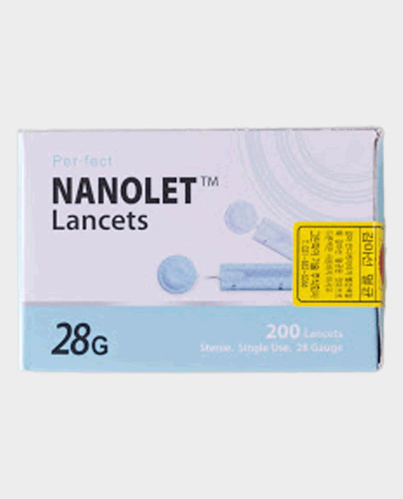 Nanolet Lancet 100's sin Qatar