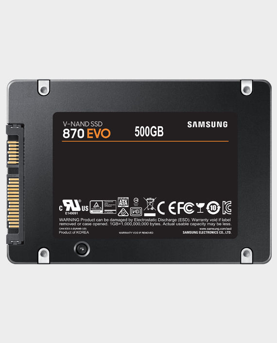 Samsung 870 EVO 500GB SSD SATA III 2.5 inch