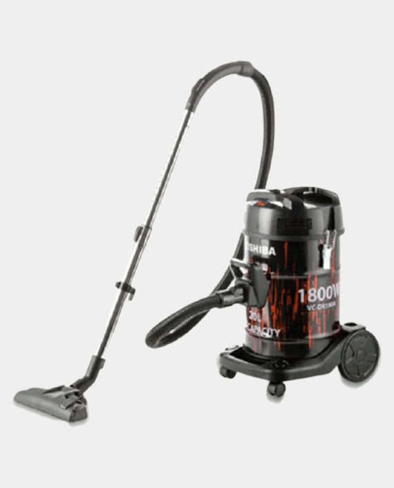 Toshiba VC-DR180ABF 20L 1800W Electric Vacuum Cleaner Black & Red