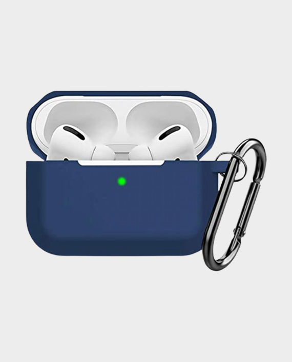 Green Berlin Series Silicone Case Airpods Pro Blue in Qatar