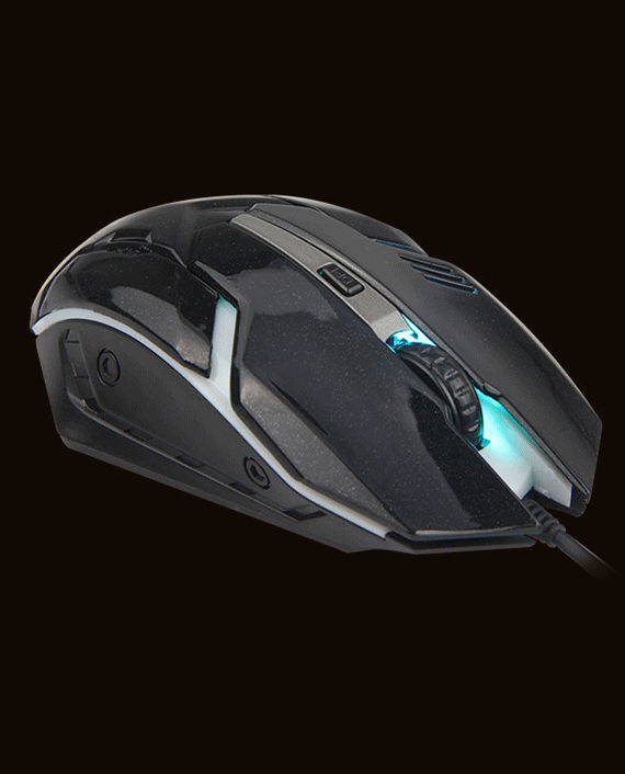 Meetion MT-M371 USB Wired Backlit Mouse Black