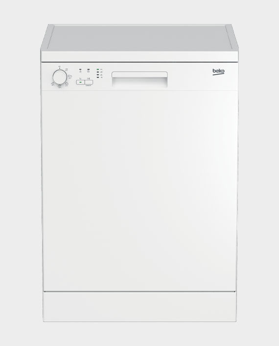 Beko DFN05310W Freestanding Dishwasher 13 Place Settings White in Qatar