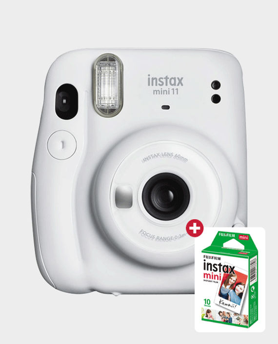 Fujifilm Instax Mini 11 Instant Film Camera (White)