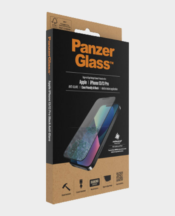 PanzerGlass iPhone 13 Pro Max Case Friendly Anti Glare Glass