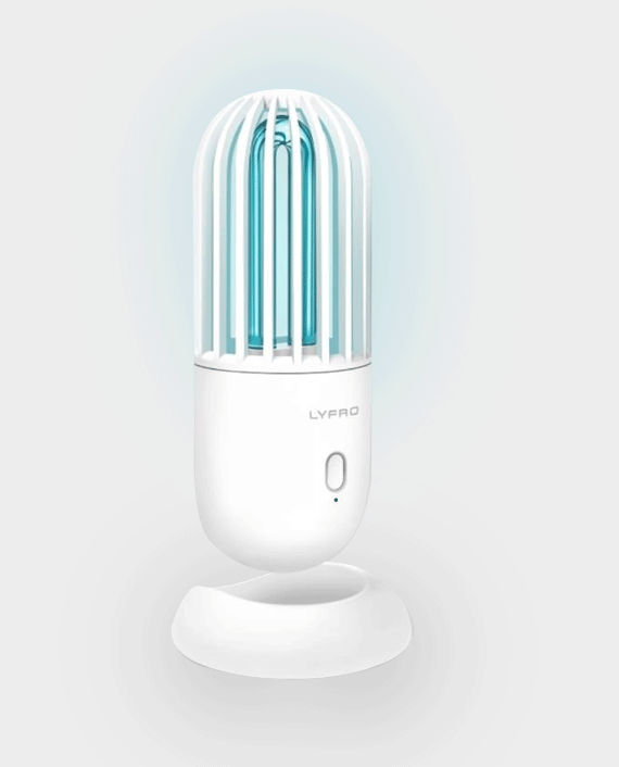 LYFRO Hova Ultra Portable UVC Disinfection Lamp White in Qatar