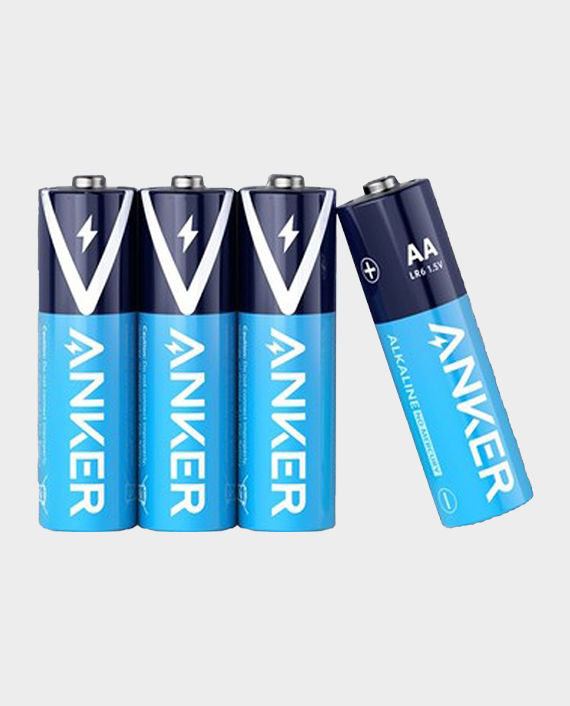 Anker AA4 Alkaline Batteries 4 Pack in Qatar