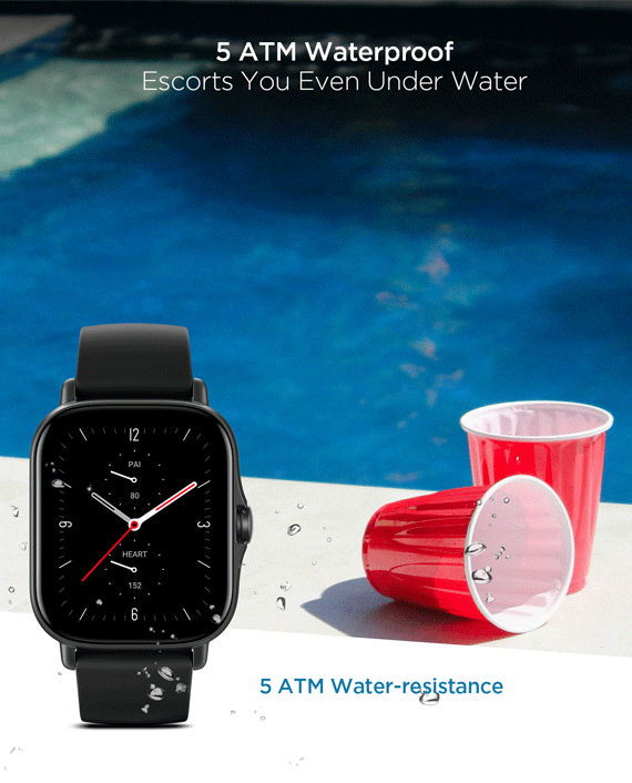 Amazfit GTS 2e Smart Watch Black