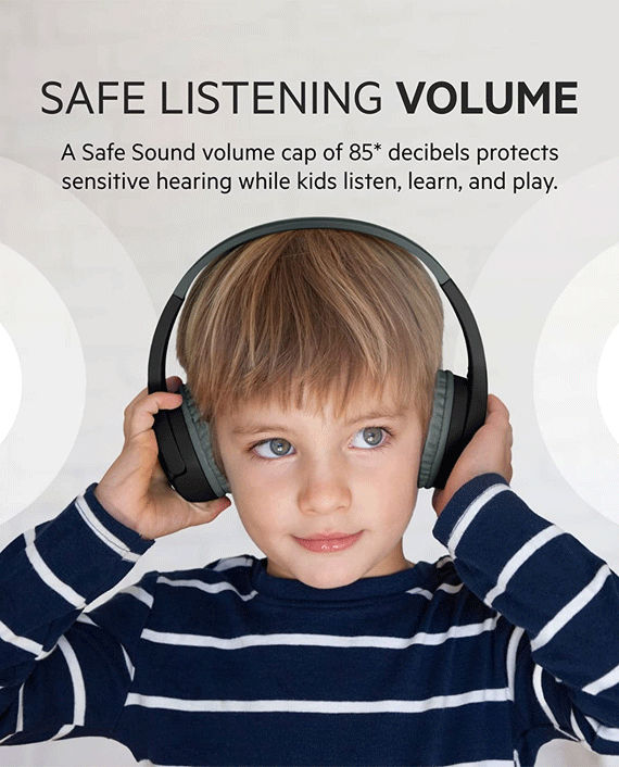 Belkin SoundForm Mini Wireless On-Ear Headphones for Kids