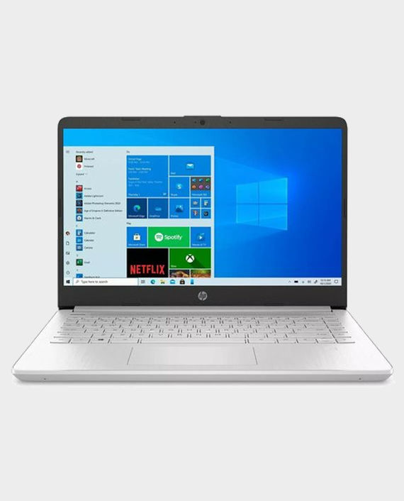 HP Laptop 14-DQ2031TG Intel Core i3 1125G4 4GB RAM 128GB SSD 14 inch FHD Windows 10 Home Silver in Qatar