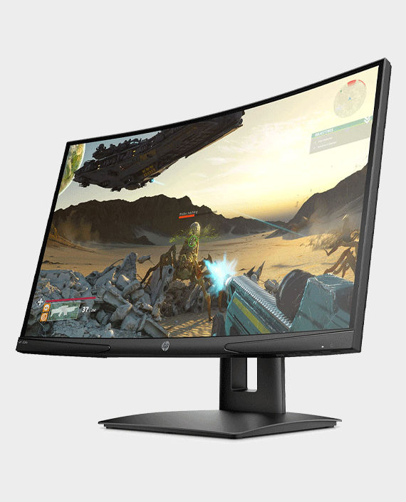 HP X24c Curved Gaming Monitor 9FM22AS 23.6 inch FHD