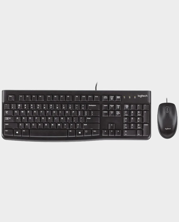 Logitech MK120 Wired Keyboard and Mouse Combo Arabic in Qatar