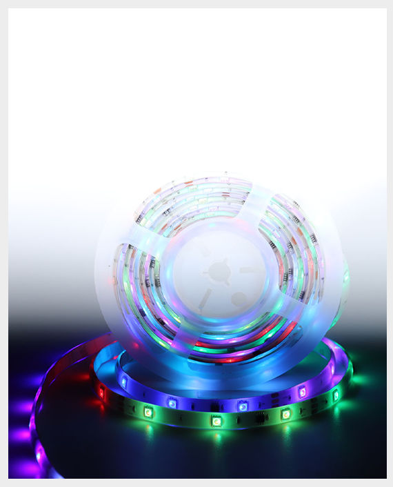 Porodo Brite Smart LED Light Strip 5M 48W Transparent in Qatar