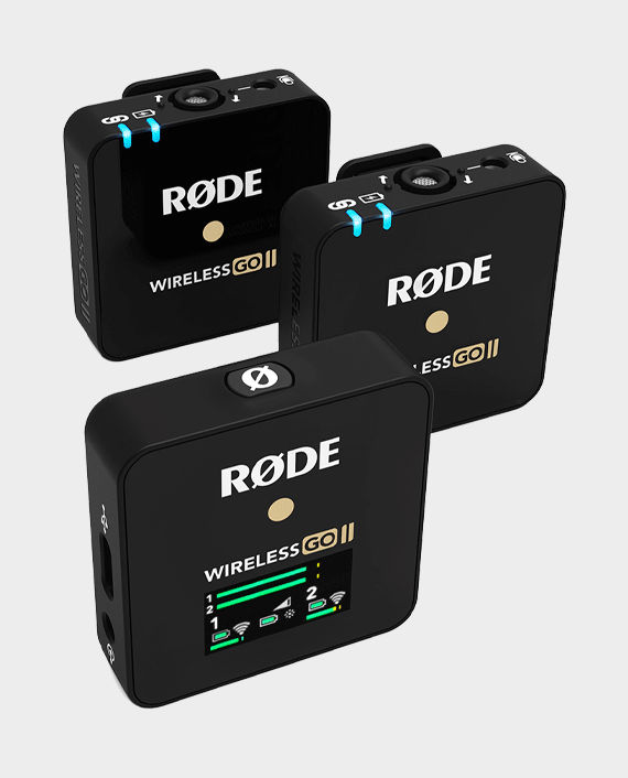 Rode Wireless GO II Dual Channel Wireless Microphone System in Qatar