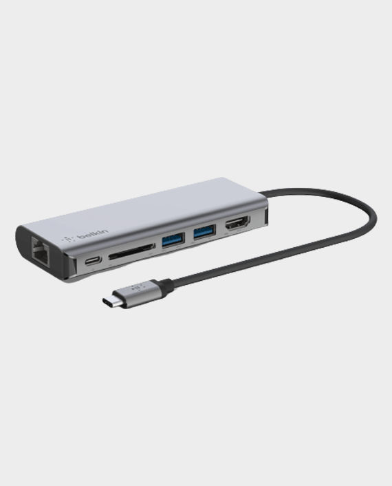 Belkin AVC008btSGY Connect USB-C 6-in-1 Multiport Adapter in Qatar