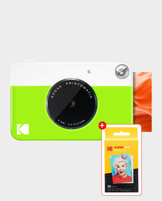 Kodak Printomatic Instant Print Camera Green in Qatar