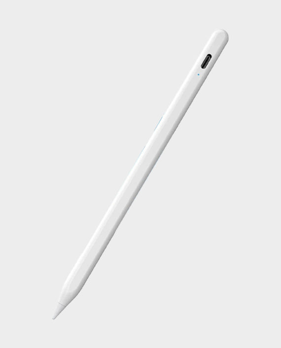 Blupebble Sketch Pro Magnetic Aluminium Stylus Pencil White in Qatar