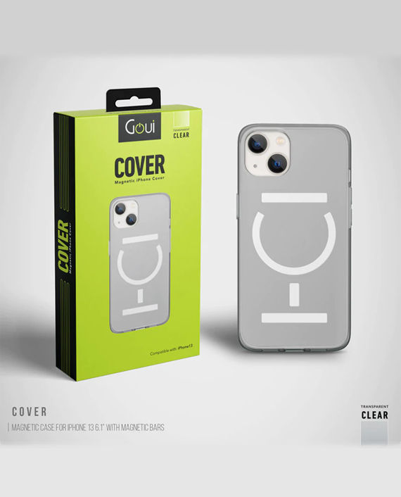 Goui Magnetic Case for iPhone 13 6.1 with Magnetic Bars (G-MAGENT13-CR)