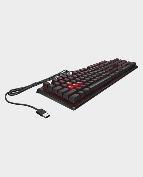 HP 6YW76AA Encoder Gaming Keyboard with Red Switch