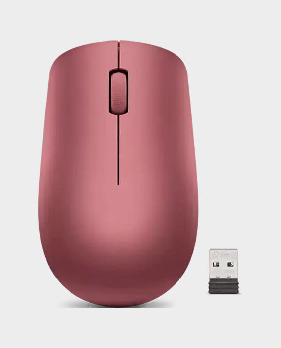 Lenovo 530 Wireless Mouse with Battery GY50Z18990 Cherry Red in Qatar